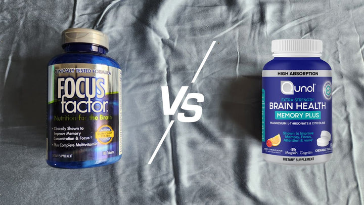 Focus Factor vs Qunol Brain Health