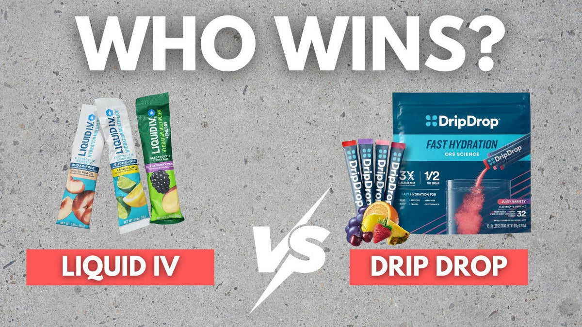Liquid IV vs Drip Drop