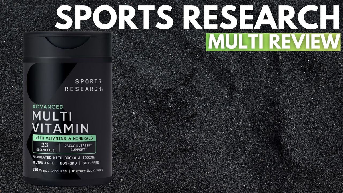 Sports Research Multivitamin Review